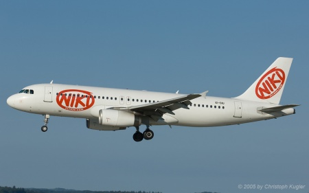 Airbus A320-232 | EI-DIU | Niki | Z&UUML;RICH (LSZH/ZRH) 01.08.2005