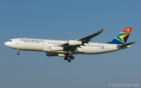 Airbus A340-211 | ZS-SLD | SAA South African Airways | Z&UUML;RICH (LSZH/ZRH) 10.08.2005