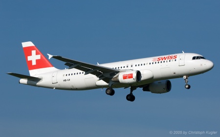 Airbus A320-214 | HB-IJI | Swiss International Air Lines | Z&UUML;RICH (LSZH/ZRH) 08.10.2005
