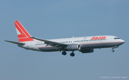 Boeing 737-8Z9 | OE-LNK | Lauda Air | Z&UUML;RICH (LSZH/ZRH) 08.10.2005