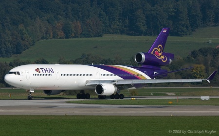 McDonnell Douglas MD-11 | HS-TME | Thai Airways International | Z&UUML;RICH (LSZH/ZRH) 09.10.2005