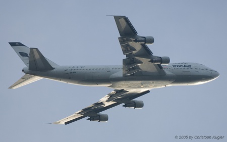 Boeing 747-286B | EP-IAG | Iran Air | Z&UUML;RICH (LSZH/ZRH) 24.10.2005