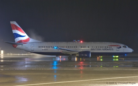 Boeing 737-436 | G-DOCY | British Airways | Z&UUML;RICH (LSZH/ZRH) 26.12.2005