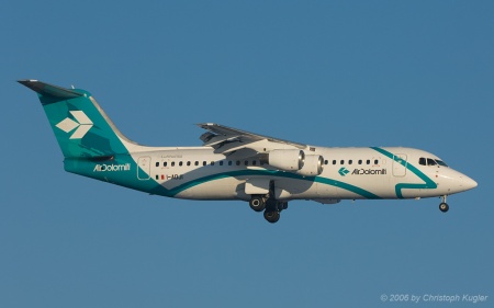 BAe 146-300 | I-ADJI | Air Dolomiti | FRANKFURT (EDDF/FRA) 29.01.2006