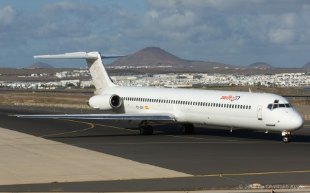 McDonnell Douglas MD-83 | EC-JQV | Swiftair | ARRECIFE-LANZAROTE (GCRR/ACE) 13.09.2006