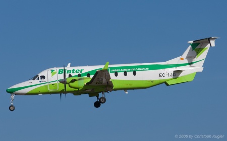 Raytheon 1900D | EC-IJO | Binter Canarias | ARRECIFE-LANZAROTE (GCRR/ACE) 15.09.2006
