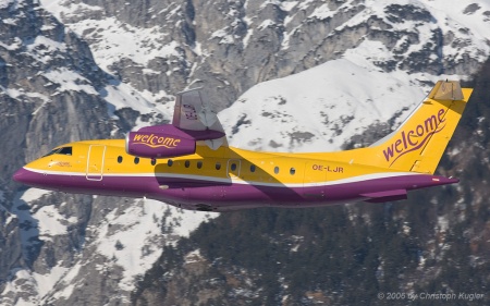 Dornier 328 Jet | OE-LJR | Welcome Air | INNSBRUCK-KRANEBITTEN (LOWI/INN) 14.01.2006