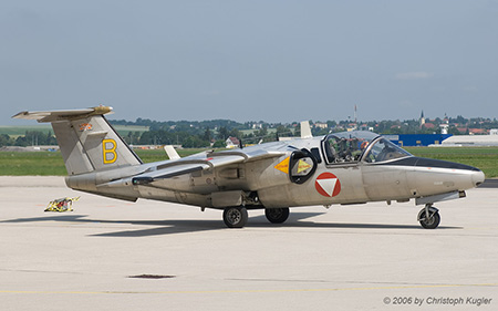 SAAB 105Oe | YB-02 | Austrian Air Force | LINZ-H&OUML;RSCHING (LOWL/LNZ) 26.06.2006