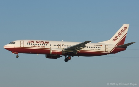 Boeing 737-46J | D-ABAM | Air Berlin | Z&UUML;RICH (LSZH/ZRH) 24.04.2006