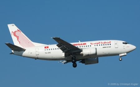 Boeing 737-6H3 | TS-IOG | Tunisair | Z&UUML;RICH (LSZH/ZRH) 03.06.2006