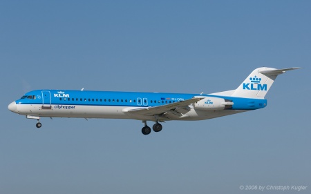 Fokker 100 | PH-OFM | KLM Cityhopper | Z&UUML;RICH (LSZH/ZRH) 07.06.2006