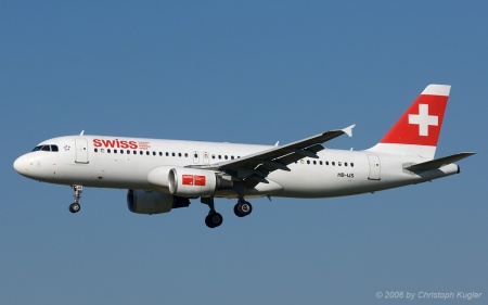 Airbus A320-214 | HB-IJS | Swiss International Air Lines | Z&UUML;RICH (LSZH/ZRH) 16.07.2006