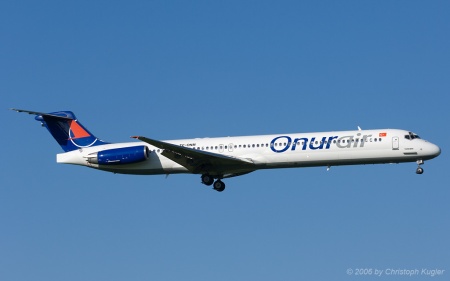 McDonnell Douglas MD-88 | TC-ONM | Onur Air | Z&UUML;RICH (LSZH/ZRH) 31.08.2006