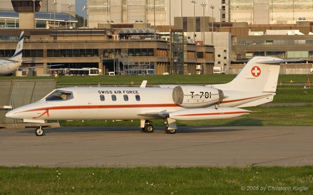 Learjet 35 | T-781 | Swiss Air Force | Z&UUML;RICH (LSZH/ZRH) 09.09.2006