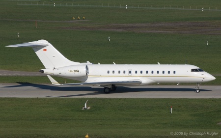 Bombardier BD.700 Global Express | HB-IHQ | untitled (ExecuJet Charter) | Z&UUML;RICH (LSZH/ZRH) 04.11.2006