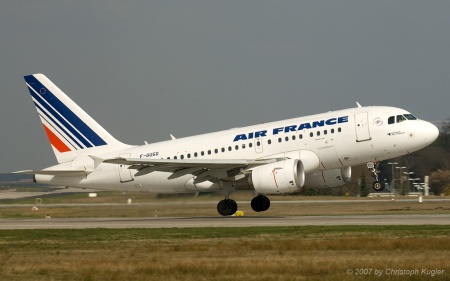 Airbus A318-111 | F-GUGG | Air France | FRANKFURT (EDDF/FRA) 02.04.2007