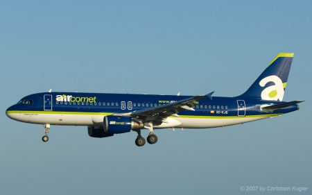 Airbus A320-211 | EC-KJG | Air Comet | ARRECIFE-LANZAROTE (GCRR/ACE) 18.09.2007