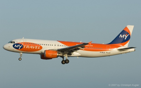 Airbus A320-214 | G-DHJZ | MyTravel Airways | ARRECIFE-LANZAROTE (GCRR/ACE) 20.09.2007