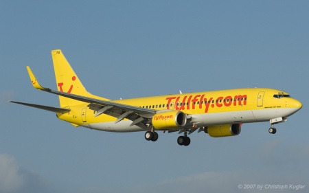 Boeing 737-8K5 | D-AHFQ | TUIfly | ARRECIFE-LANZAROTE (GCRR/ACE) 23.09.2007