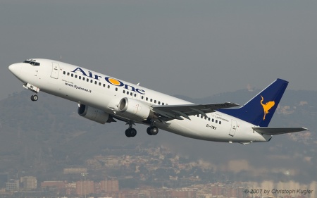 Boeing 737-4Y0 | EI-CWX | Air One | BARCELONA (LEBL/BCN) 19.01.2007