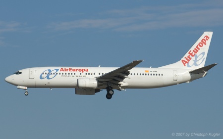 Boeing 737-883 | EC-IXE | Air Europa | MADRID-BARAJAS (LEMD/MAD) 13.01.2007