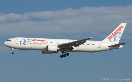 Boeing 767-328ER | EC-JJJ | Air Europa | MADRID-BARAJAS (LEMD/MAD) 13.01.2007