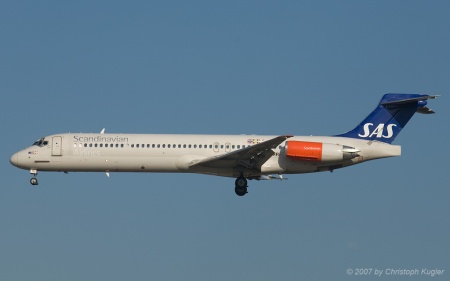 McDonnell Douglas MD-87 | EC-JRR | Spanair | MADRID-BARAJAS (LEMD/MAD) 13.01.2007