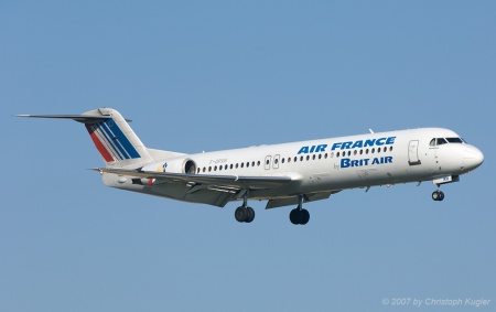 Fokker 100 | F-GPXH | Air France (BritAir) | PARIS ORLY (LFPO/ORY) 08.04.2007