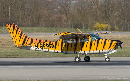 Cessna 210K Centurion | N8288M | private | BASLE (LFSB/BSL) 11.03.2007