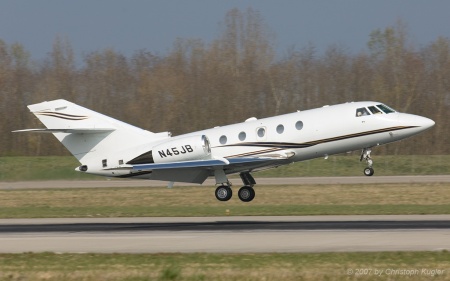 Dassault Falcon 200 | N45JB | private | BASLE (LFSB/BSL) 01.04.2007