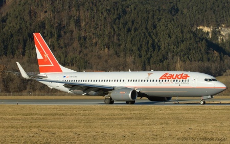 Boeing 737-8Z9 | OE-LNT | Lauda Air | INNSBRUCK-KRANEBITTEN (LOWI/INN) 29.12.2007