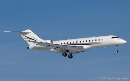 Bombardier BD.700 Global Express | P4-VVF | untitled (Global Jet Luxembourg) | Z&UUML;RICH (LSZH/ZRH) 28.01.2007