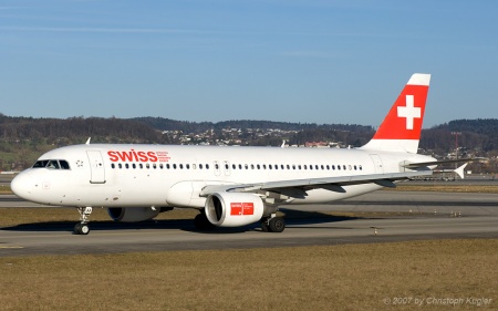 Airbus A320-214 | HB-IJJ | Swiss International Air Lines | Z&UUML;RICH (LSZH/ZRH) 04.02.2007