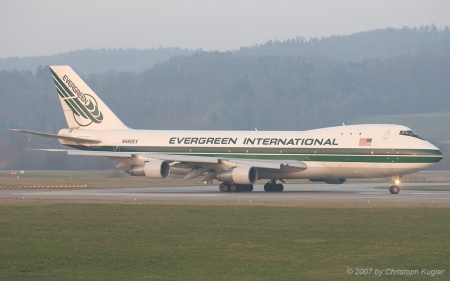 Boeing 747-121SF | N480EV | Evergreen International | Z&UUML;RICH (LSZH/ZRH) 15.03.2007