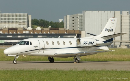 Cessna 560XL Citation Excel | S5-BAZ | untitled (Linxair) | Z&UUML;RICH (LSZH/ZRH) 24.05.2007