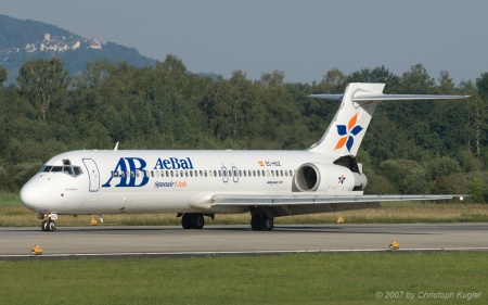 Boeing 717-23S | EC-HUZ | AeBal | Z&UUML;RICH (LSZH/ZRH) 01.08.2007