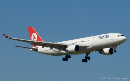 Airbus A330-203 | TC-JNA | Turkish Airlines | Z&UUML;RICH (LSZH/ZRH) 05.08.2007