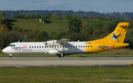 ATR 72-202 | G-BWDA | Aurigny Air Services | Z&UUML;RICH (LSZH/ZRH) 29.09.2007