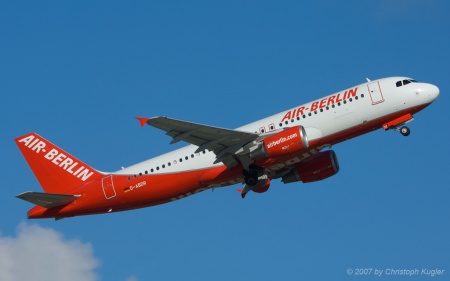Airbus A320-214 | D-ABDR | Air Berlin | Z&UUML;RICH (LSZH/ZRH) 20.10.2007