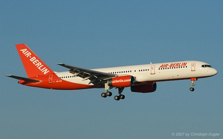 Boeing 757-2G5 | HB-IHR | Air Berlin (Belair Airlines) | Z&UUML;RICH (LSZH/ZRH) 18.11.2007