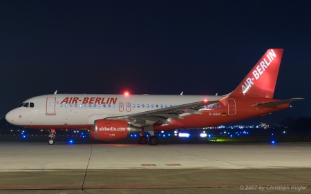 Airbus A319-112 | D-ABGF | Air Berlin | Z&UUML;RICH (LSZH/ZRH) 21.12.2007