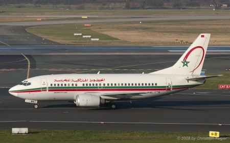 Boeing 737-5B6 | CN-RNW | RAM Royal Air Maroc | D&UUML;SSELDORF (EDDL/DUS) 28.12.2008