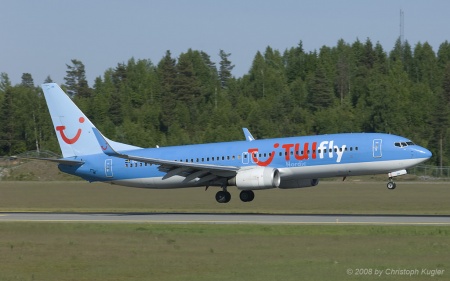 Boeing 737-804 | SE-DZN | TUIfly Nordic | OSLO GARDERMOEN (ENGM/OSL) 05.06.2008