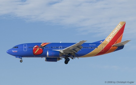 Boeing 737-7H4 | N647SW | Southwest Airlines  |  Triple Crown sticker | LAS VEGAS MCCARRAN (KLAS/LAS) 19.10.2008
