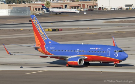 Boeing 737-7H4 | N238WN | Southwest Airlines | PHOENIX SKY HARBOUR INTL (KPHX/PHX) 25.10.2008