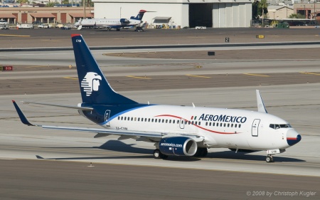 Boeing 737-752 | XA-CYM | AeroMexico | PHOENIX SKY HARBOUR INTL (KPHX/PHX) 26.10.2008