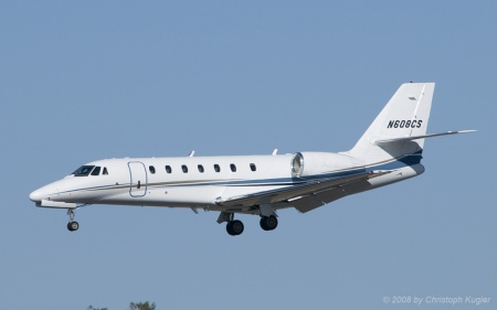 Cessna 680 Citation Sovereign | N608CS | private | SAN DIEGO LINDBERGH FIELD (KSAN/SAN) 23.10.2008