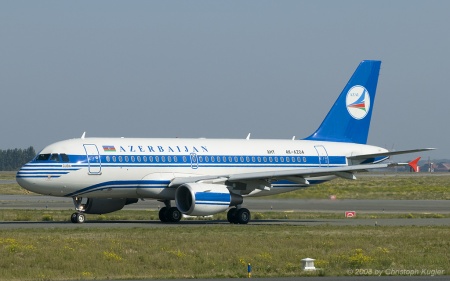 Airbus A319-111 | 4K-AZ04 | AZAL Azerbaijan Hava Yollari | PARIS CHARLES-DE-GAULLE (LFPG/CDG) 20.09.2008