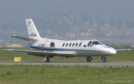 Cessna 550 Citation II | I-AVVM | private | BERGAMO - ORIO AL SERIO (LIME/BGY) 29.03.2008