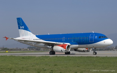 Airbus A319-131 | G-DBCH | bmi British Midland International | BERGAMO - ORIO AL SERIO (LIME/BGY) 29.03.2008